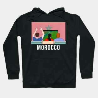 Morocco Fans Hoodie